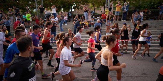 Imatge de l'edició de 2025 de la Cursa Popular.