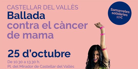 Part del cartell de la matinal solidària.