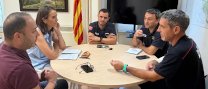 L’Ajuntament es reuneix amb Bombers per valorar i reforçar la coordinació en prevenció d’incendis 