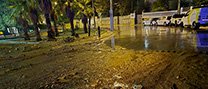 La tempesta d’ahir va causar diverses incidències a Castellar del Vallès, la majoria ja resoltes